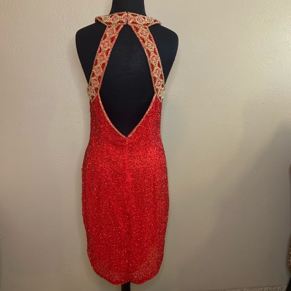 Vintage Beaded Dress - Picture 4 of 10